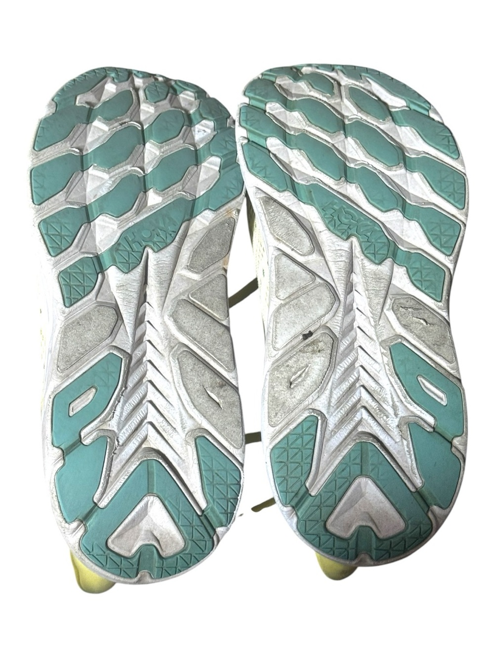 Hoka One One Clifton 8 Yellow Pear Sweet Corn women's size 9 Running Sneakers - Picture 8 of 13